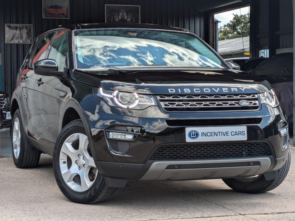 View LAND ROVER DISCOVERY SPORT 2.0 eD4 SE Tech. PAN ROOF. XENON PACK. REAR CAMERA. LANE ASSIST. HEATED SEATS. SAT NAV. SERVICE HIST