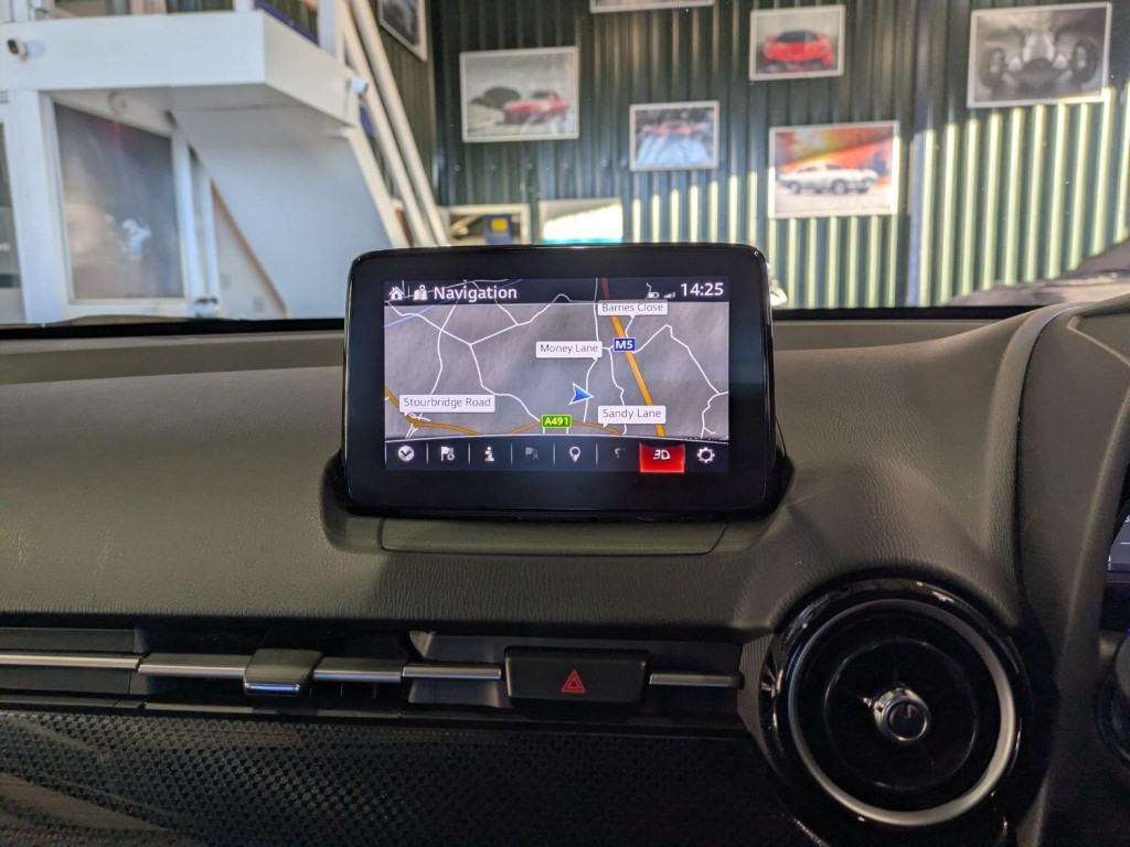 View MAZDA MAZDA2 1.5 SKYACTIV-G Sport Black+ 1 OWNER. SAT NAV. MAZDA SERVICE HISTORY. FOLDIING MIRRORS.