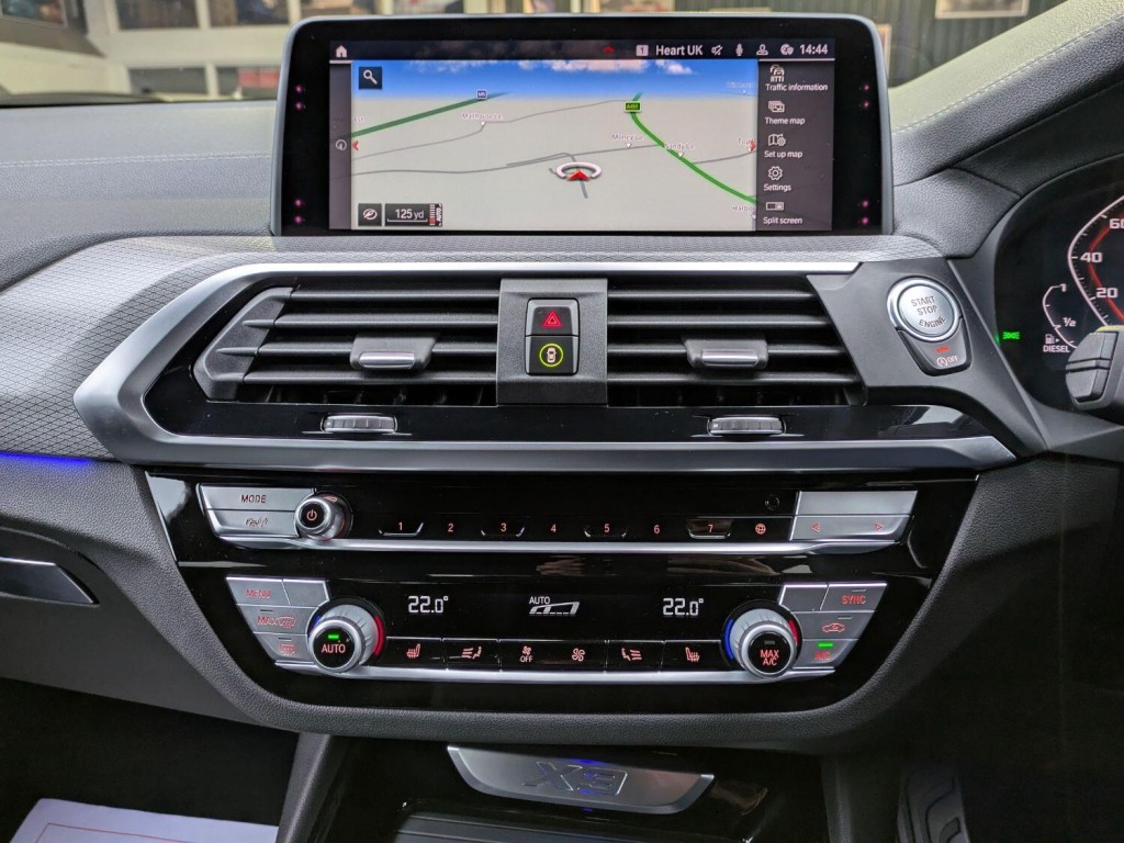 View BMW X3 xDrive20d M Sport automatic. HIGH SPEC. CARPLAY. VIS PACK. HTD STS & S/WHL. PARK ASST & CAMERA.