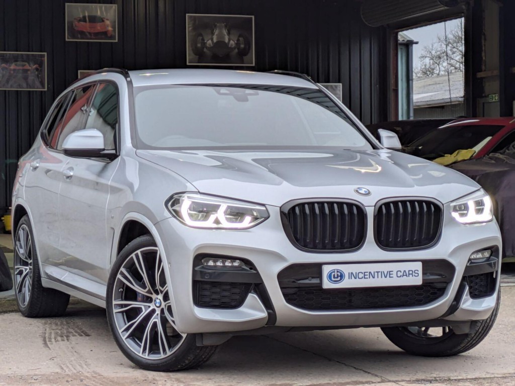 View BMW X3 xDrive20d M Sport automatic. HIGH SPEC. CARPLAY. VIS PACK. HTD STS & S/WHL. PARK ASST & CAMERA.