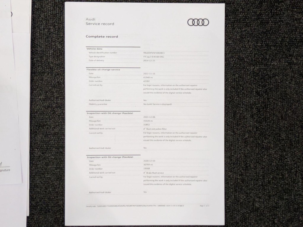 AUDI TT