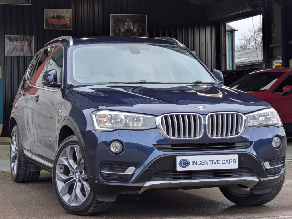 View BMW X3 xDrive20d xLine automatic. HIGH SPEC. 2 OWNERS. PRO NAV. REAR CAMERA. HEATED LEATHER. FULL HISTORY.