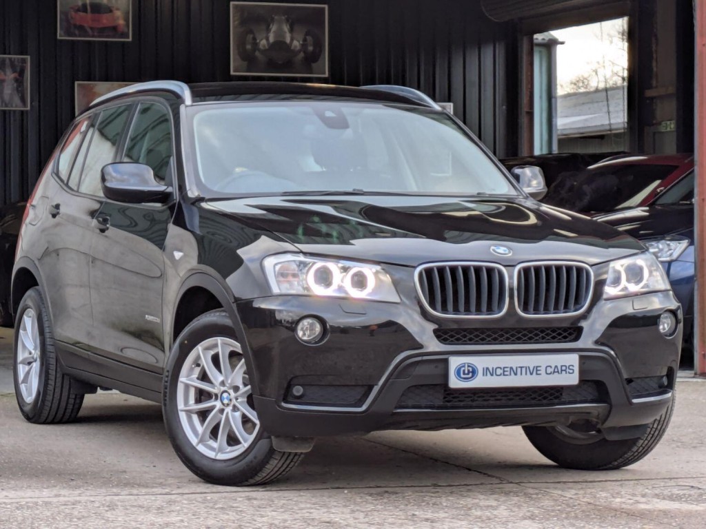 View BMW X3 xDrive20d SE automatic. 1 OWNER. BMW HISTORY. HUD. PRO NAV. HEATED LEATHER. REAR CAMERA. 