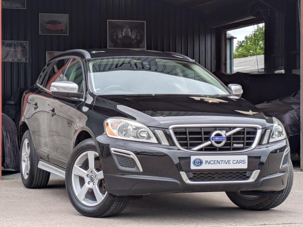 View VOLVO XC60 2.0 D3 DRIVe R-Design 5 cylinder. 2 OWNERS. SAT NAV. DVD PLAYER. HEATED LEATHER. FSH & CAMBELT DONE.
