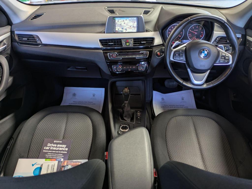 View BMW X1 sDrive18d SE automatic. £35 ROAD TAX. 2 OWNERS. 7 SERVICE VISITS. SAT NAV. FOLDING MIRRORS. 