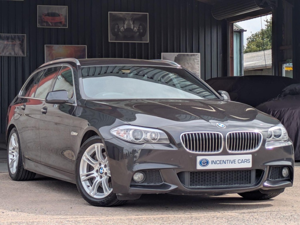 View BMW 5 SERIES 525d M Sport Touring. PRO NAV. HEATED LEATHER. LAST KEEPER FOR 10 YEARS. FULL HISTORY.