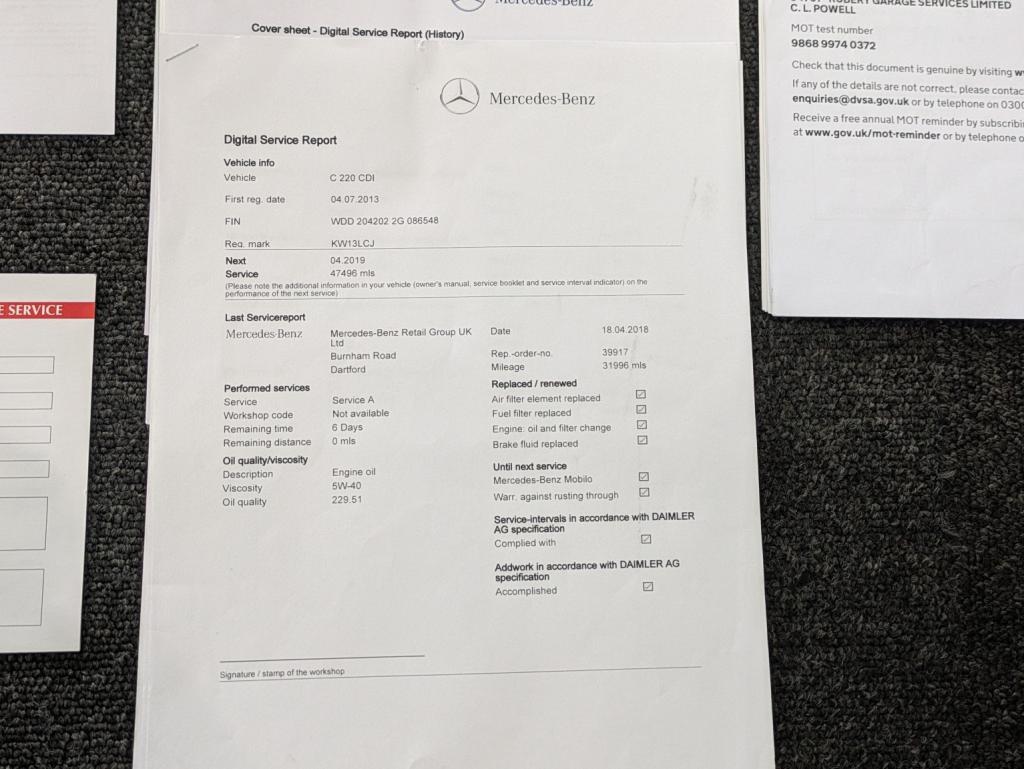 MERCEDES-BENZ C CLASS