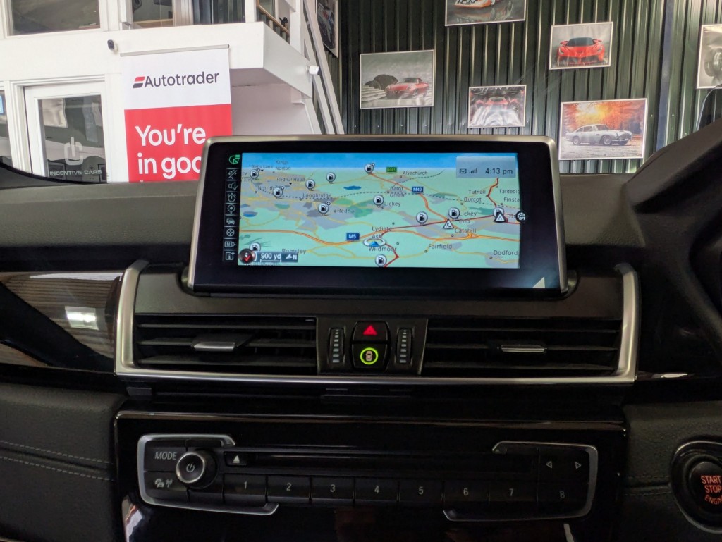 View BMW 2 SERIES ACTIVE TOURER 220d M Sport Active Tourer automatic. BMW NAV PLUS. HUD. LEATHER. 2 OWNERS. LOW MILEAGE.