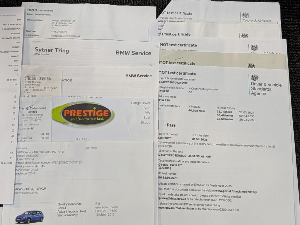 BMW 2 SERIES ACTIVE TOURER