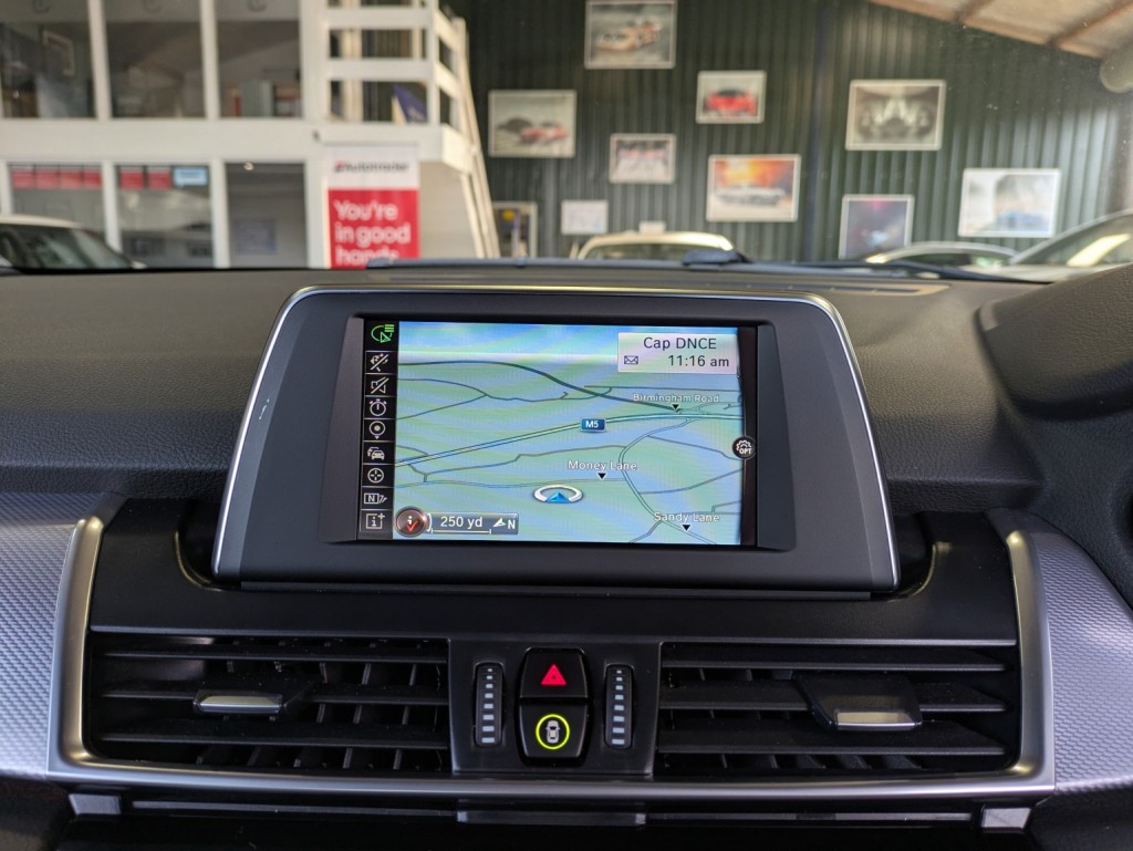 View BMW 2 SERIES ACTIVE TOURER 218i M Sport Active Tourer automatic. £2325 OPTIONS. SAT NAV. HEATED LEATHER. REAR CAMERA. 9 SVCs