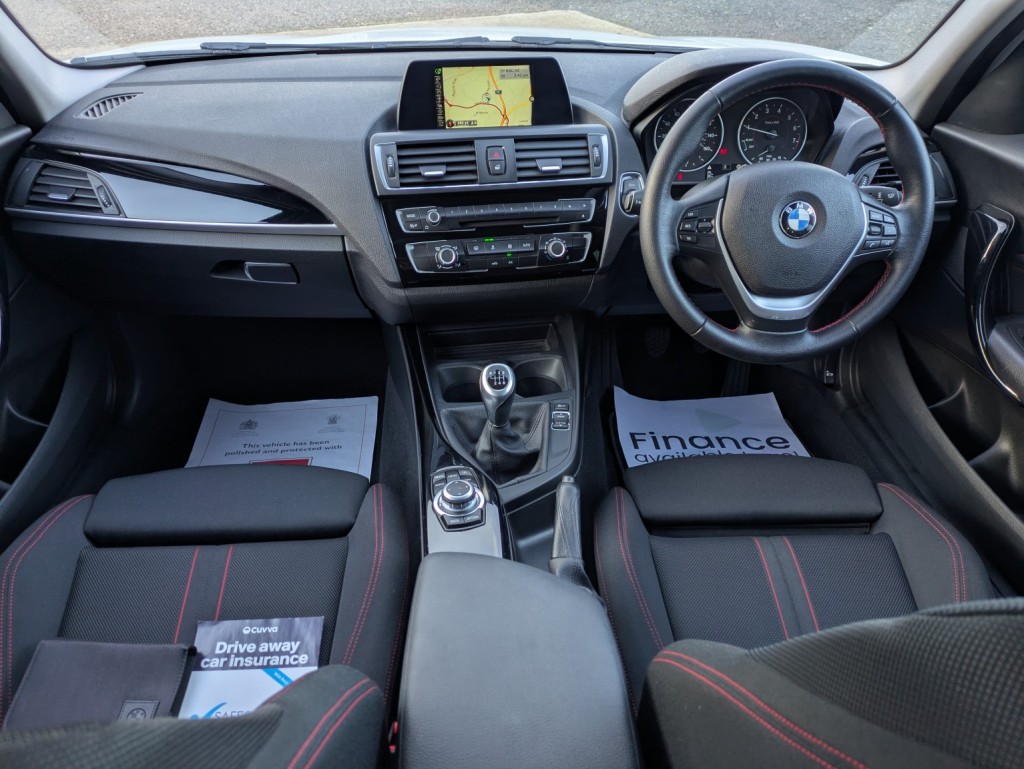 View BMW 1 SERIES 118i Sport 5-Door. 2 OWNERS. SAT NAV. FULL SERVICE HISTORY. 