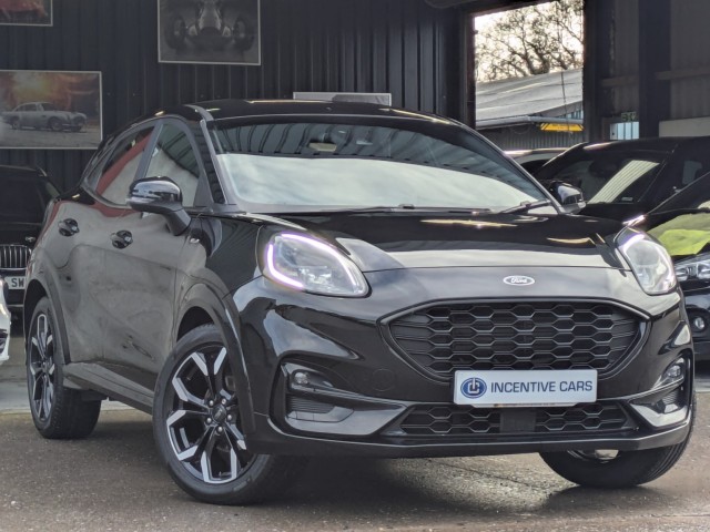 FORD PUMA ST-Line X 5 Door 1.0L 125PS mHEV. 1 OWNER. CARPLAY. SAT NAV. LED LIGHTS. PARK SENSORS. FORD HISTORY.