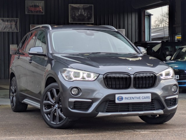 BMW X1 xDrive20d xLine 4WD automatic. £4890 WORTH OF OPTIONS FITTED. SAT NAV. HEATED STS. HUD. 11 SVCS