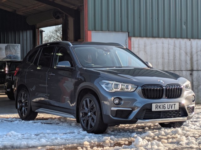BMW X1 xDrive20d xLine 4WD automatic. £4890 WORTH OF OPTIONS FITTED. SAT NAV. HEATED STS. HUD. 11 SVCS