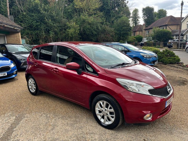 NISSAN NOTE 1.2 ACENTA PREMIUM LOW MILEAGE FULL MAIN DEALER HISTORY LOW TAX SAT NAV AC