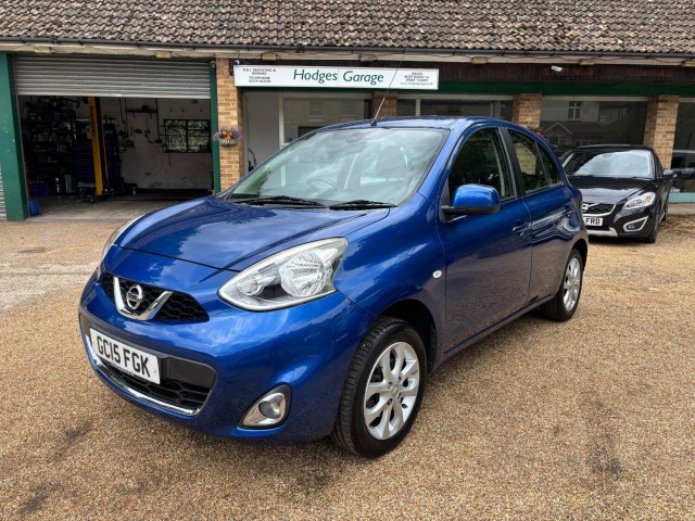 NISSAN MICRA 1.2 ACENTA LOW MILEAGE FULL NISSAN SERVICE HISTORY SAT NAV REAR PARKING SENSORS AC TWO KEYS LOW TAX