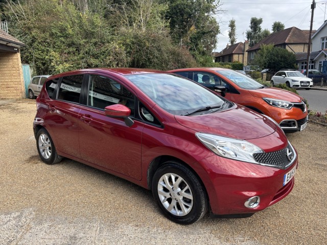 NISSAN NOTE 1.2 ACENTA LOW MILEAGE FULL SERVICE HISTORY AC TWO KEYS LOW TAX