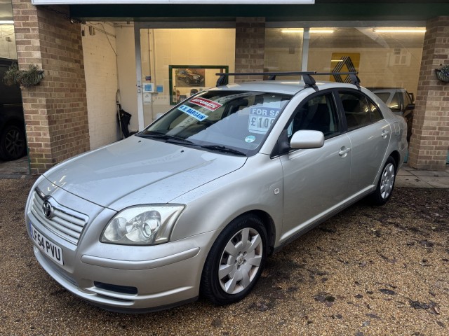 TOYOTA AVENSIS 1.8 VVT-i T2 AUTO P/X TO CLEAR