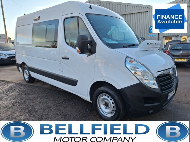 VAUXHALL MOVANO 2.3 CDTi 3500 mess crew 