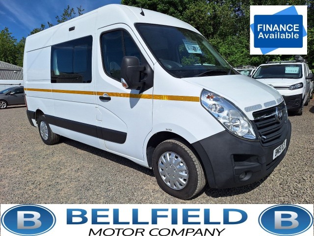 VAUXHALL MOVANO 2.3 CDTi 3500 crew mess welfare 