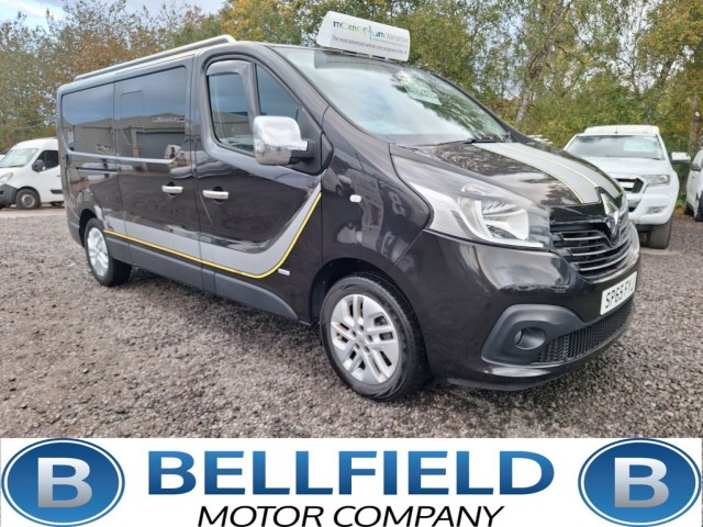 RENAULT TRAFIC 1.6 LL29 ENERGY dCi 120 Sport 6 SEAT LEATHER COMBI MINIBUS MPV LWB