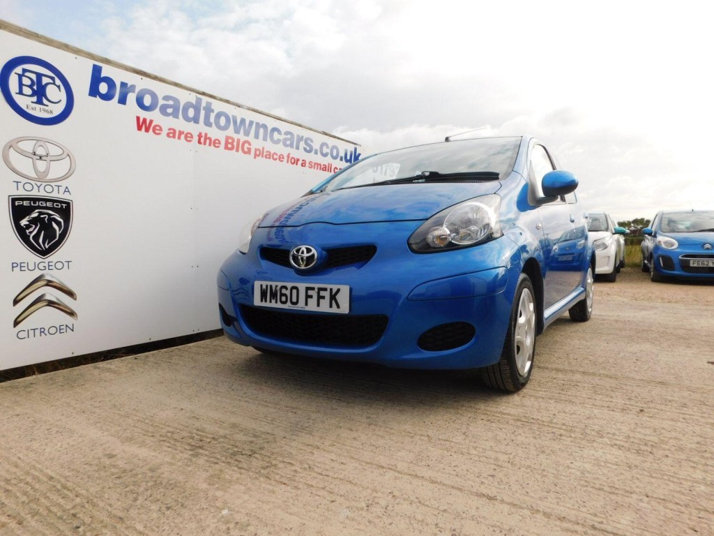 View TOYOTA AYGO 1.0 VVT-i Blue