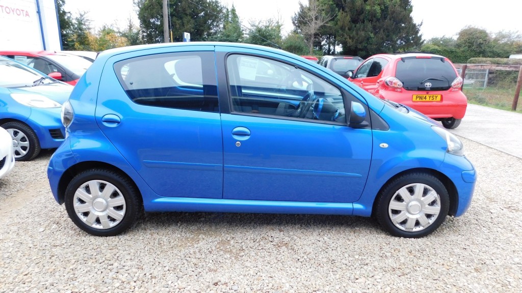 View TOYOTA AYGO 1.0 VVT-i Blue Automatic