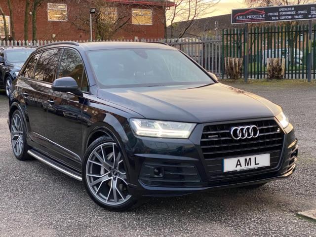 AUDI Q7 3.0 TDi 272 Quattro S Line Black Edition Tip Auto 5dr EURO 6 (2017/17)