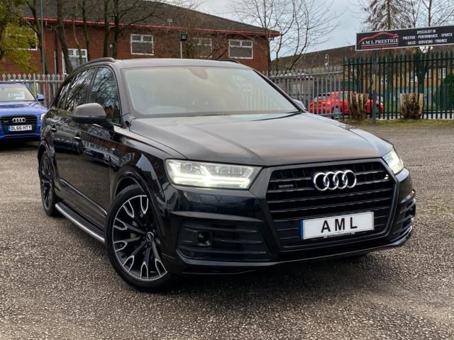 AUDI Q7 3.0 TDi 272 Quattro S Line Black Edition Tip Auto 5dr EURO 6 (2017/17)