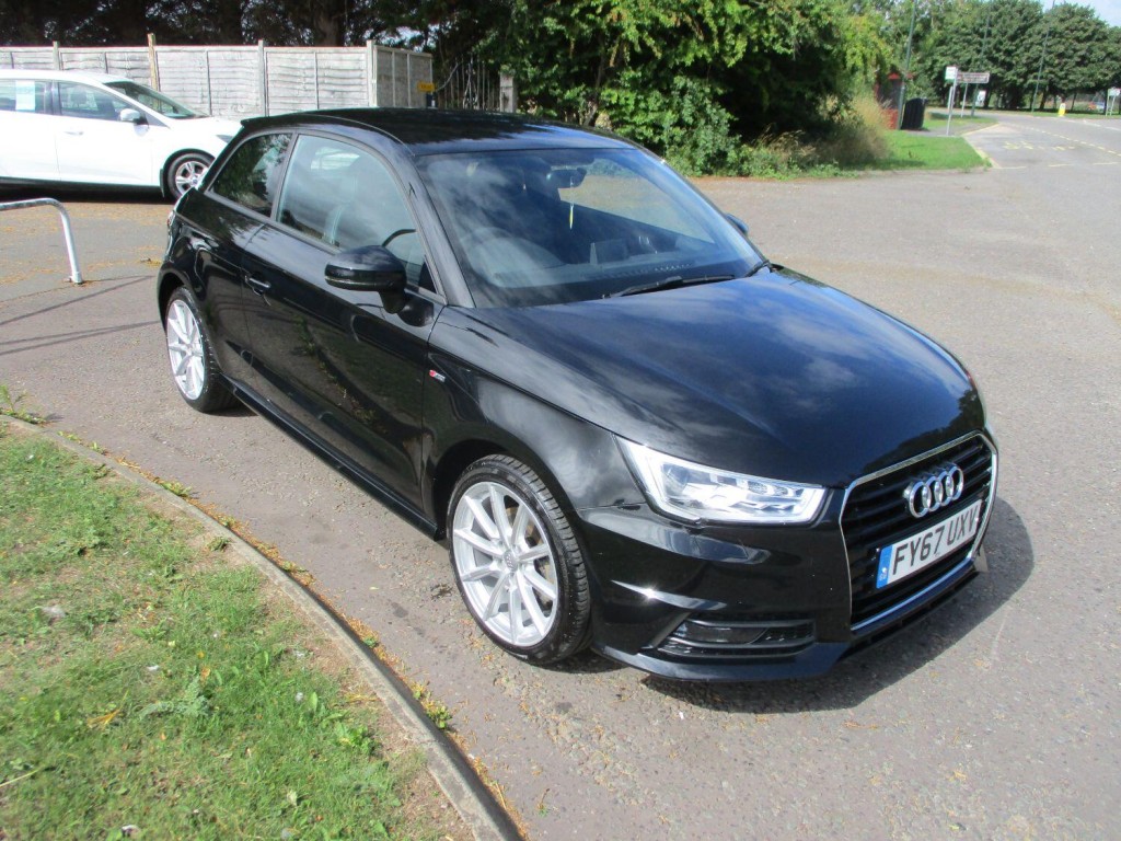 View AUDI A1 1.4 TFSI 123 BHP S-LINE PETROL 3 DOOR