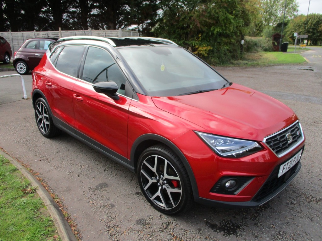 View SEAT ARONA 1.0 TSI FR RED EDITION AUTOMATIC 5 DOOR