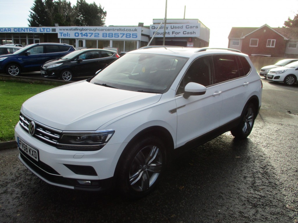 VOLKSWAGEN TIGUAN ALLSPACE 2.0 TDI 150 BHP SEL DIESEL 7 SEATER.