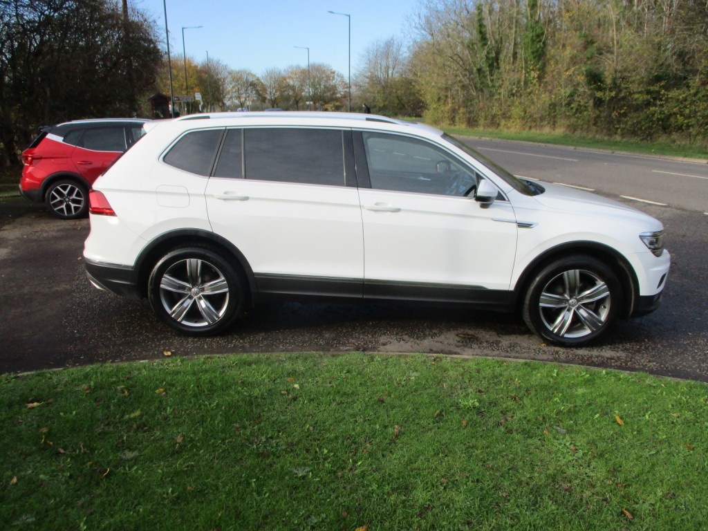 View VOLKSWAGEN TIGUAN ALLSPACE 2.0 TDI 150 BHP SEL DIESEL 7 SEATER.