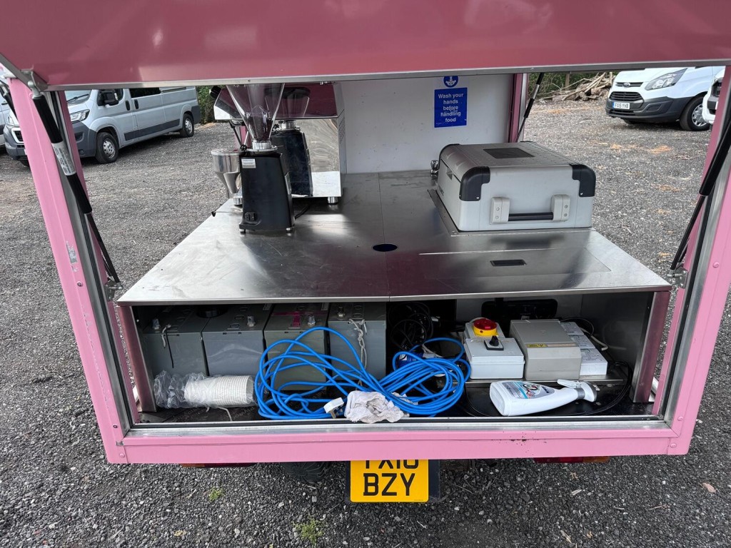 PIAGGIO APE Tuk Tuk. Coffee Van. 400 Classic. Food Truck. Mobile Business. 2018