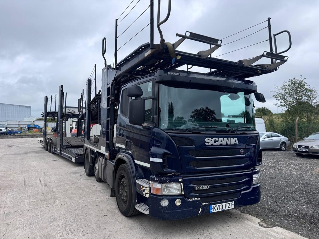 View SCANIA P SERIES P420 Transporter Engineering EVO 11/12 Car Transporter.