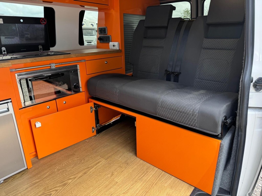 VOLKSWAGEN T5 CAMPER 2.0 TDI. Pop Top. 4 Berth. Heater. Swivel Seat. Leisure Battery. 2015
