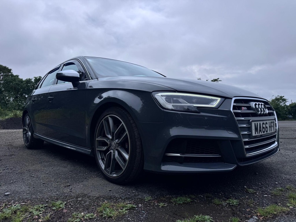 AUDI S3 2.0 TFSI Quattro S Tronic 5 Door. Auto. 42k. FSH. Leather. Appleplay.  2016
