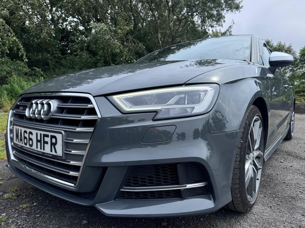 AUDI S3 2.0 TFSI Quattro S Tronic 5 Door. Auto. 42k. FSH. Leather. Appleplay.  2016