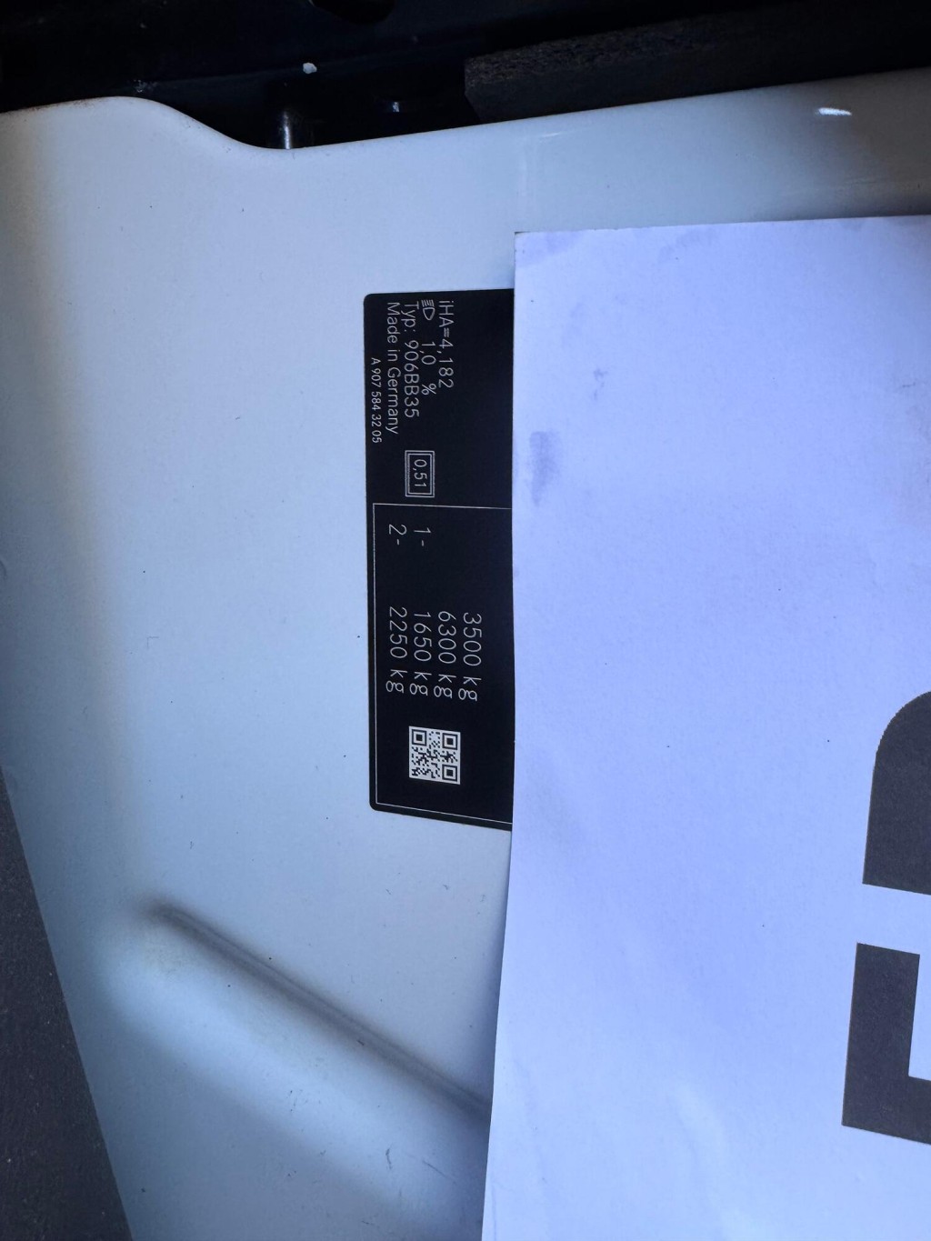 MERCEDES-BENZ SPRINTER 2.1 316 CDI On Board Power Compressor Van. Utility Van. 2020