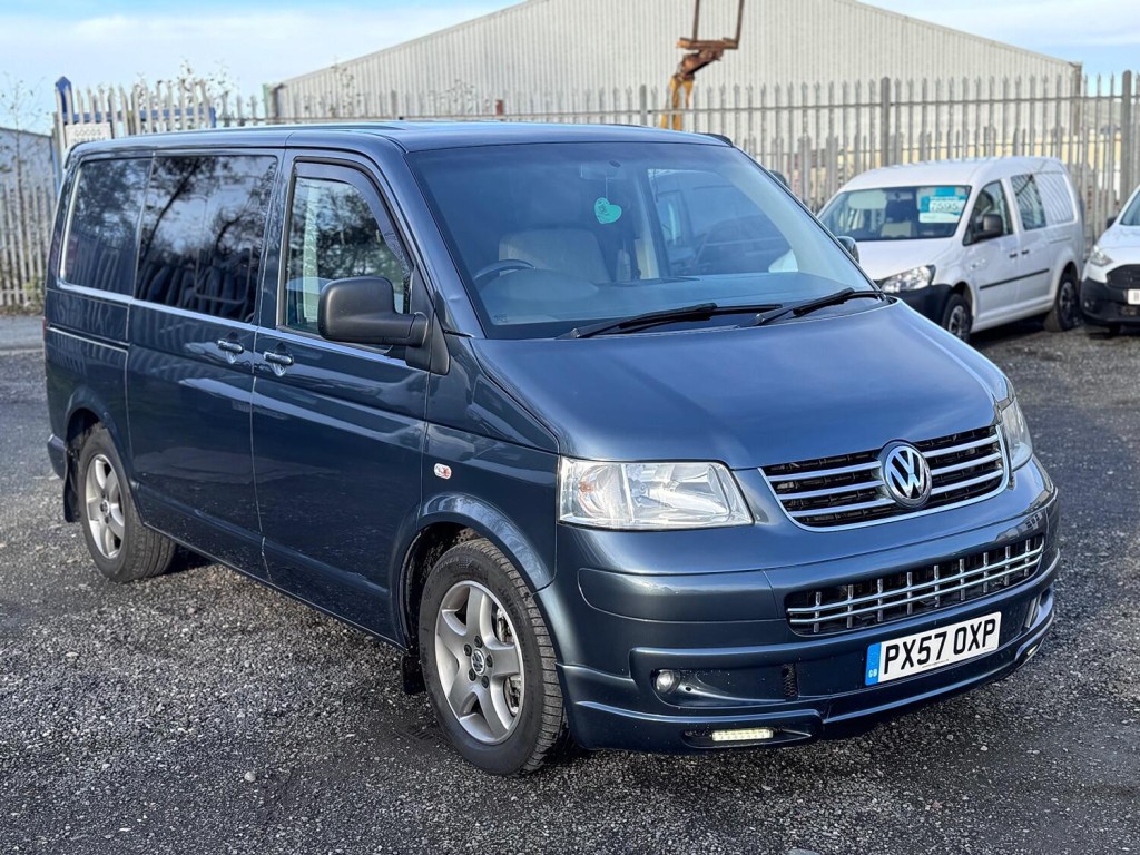 VOLKSWAGEN TRANSPORTER 2.5 TDi Day Van. Campervan. R&R Bed. Electrics. Insulated. 6Speed. 174BHP 2007