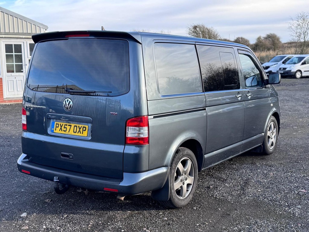 VOLKSWAGEN TRANSPORTER 2.5 TDi Day Van. Campervan. R&R Bed. Electrics. Insulated. 6Speed. 174BHP 2007