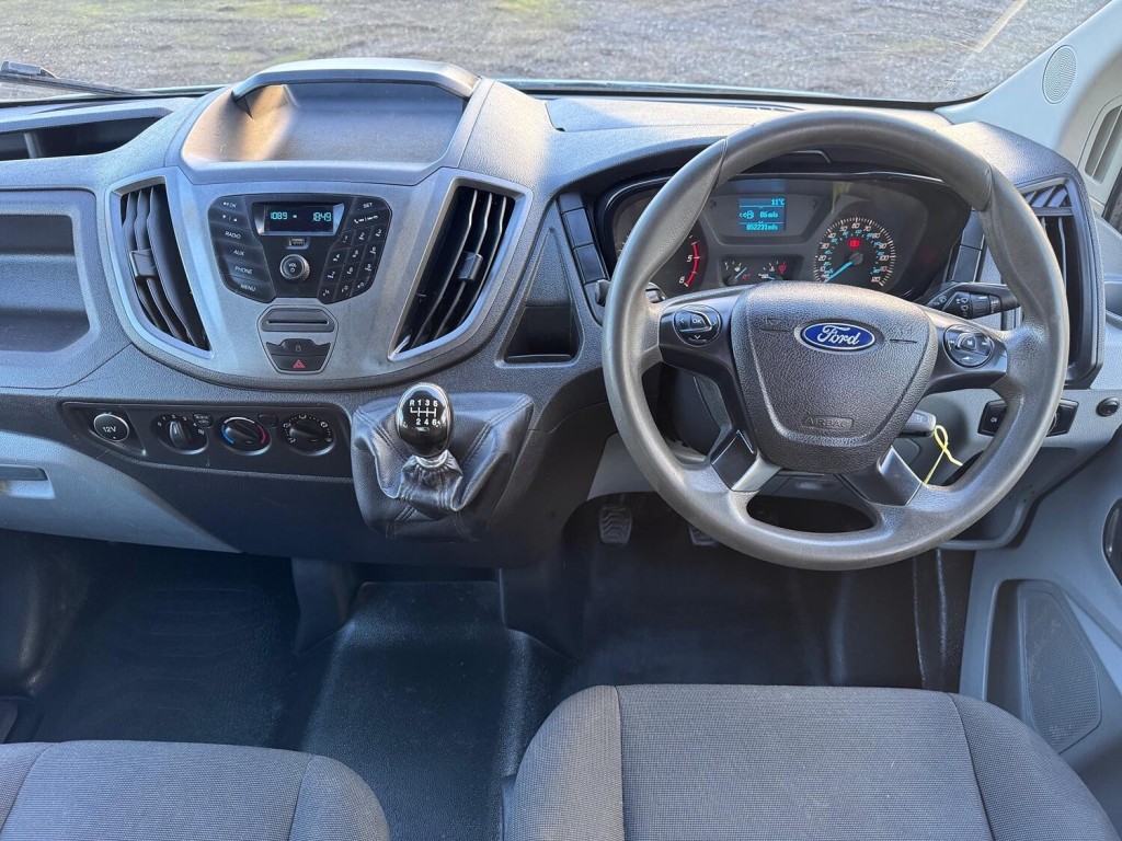 FORD TRANSIT 2.0 350 EcoBlue. Double Cab Tipper. 52k NO VAT  2017