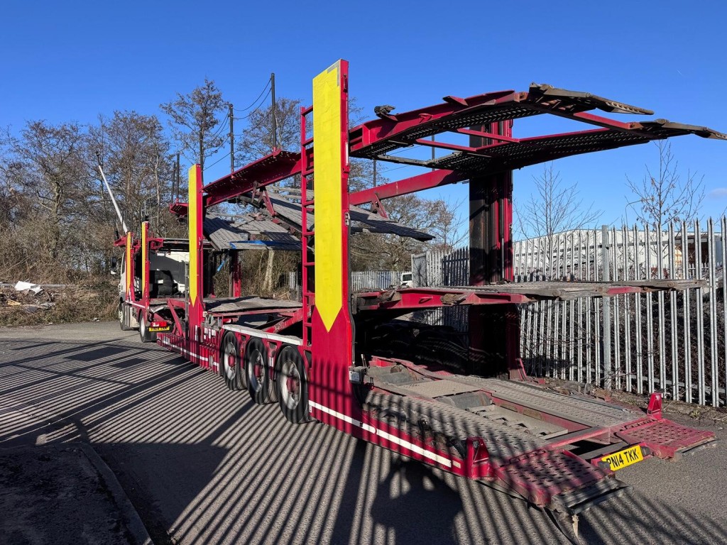 DAF CF 85 440. Euro 6. Transporter Engineering EVO Car Transporter  2014