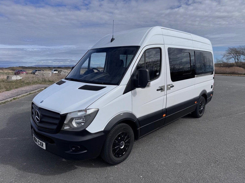 MERCEDES-BENZ SPRINTER 313 CDI MWB Campervan. New Build. Side Pods. Solar. Swivel Seat. Maxifan, Inverter. Mains Hook up.  2014
