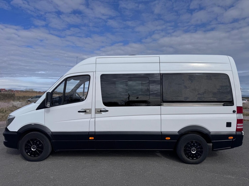 MERCEDES-BENZ SPRINTER 313 CDI MWB Campervan. New Build. Side Pods. Solar. Swivel Seat. Maxifan, Inverter. Mains Hook up.  2014