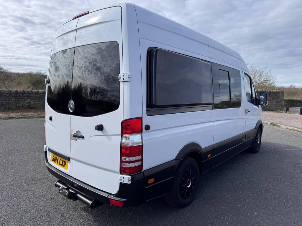 MERCEDES-BENZ SPRINTER 313 CDI MWB Campervan. New Build. Side Pods. Solar. Swivel Seat. Maxifan, Inverter. Mains Hook up.  2014