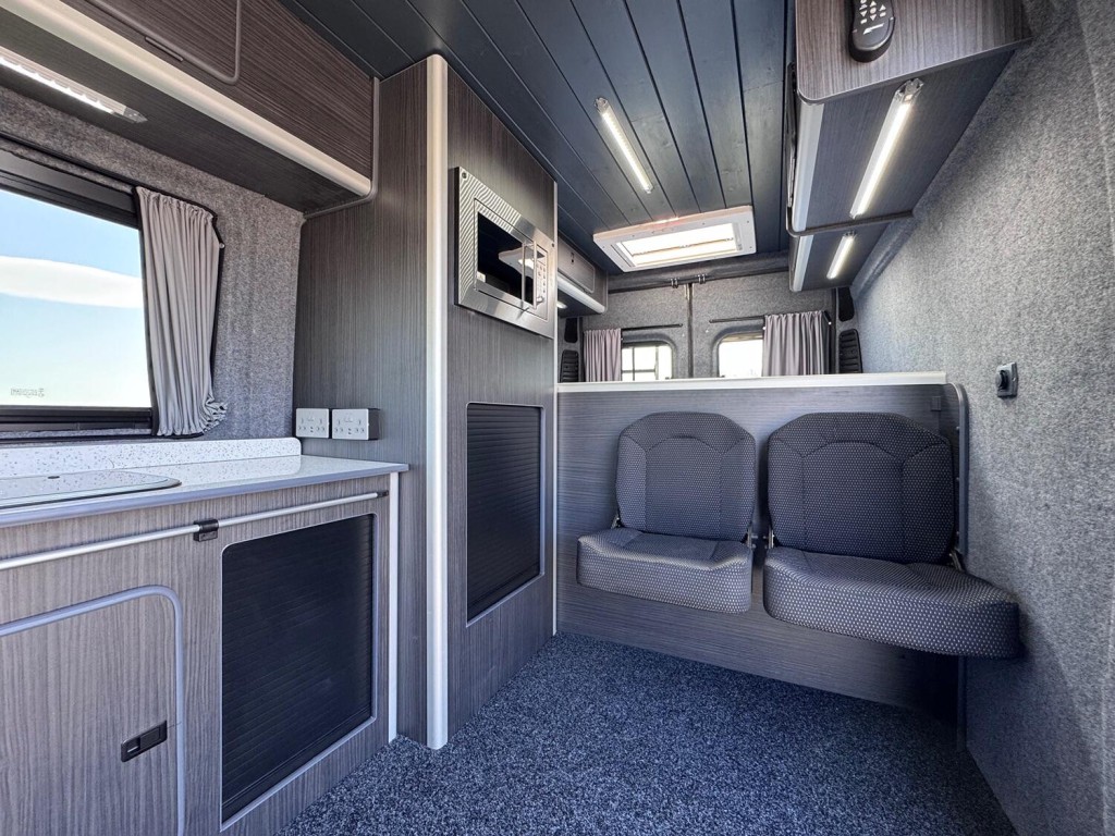 PEUGEOT BOXER 2.2 HDi LWB Campervan. 2 Berth. Solar. Maxifan. 56K. AC. Awning. New Build 2015