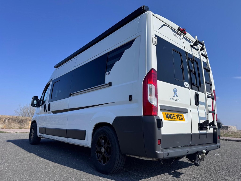 PEUGEOT BOXER 2.2 HDi LWB Campervan. 2 Berth. Solar. Maxifan. 56K. AC. Awning. New Build 2015