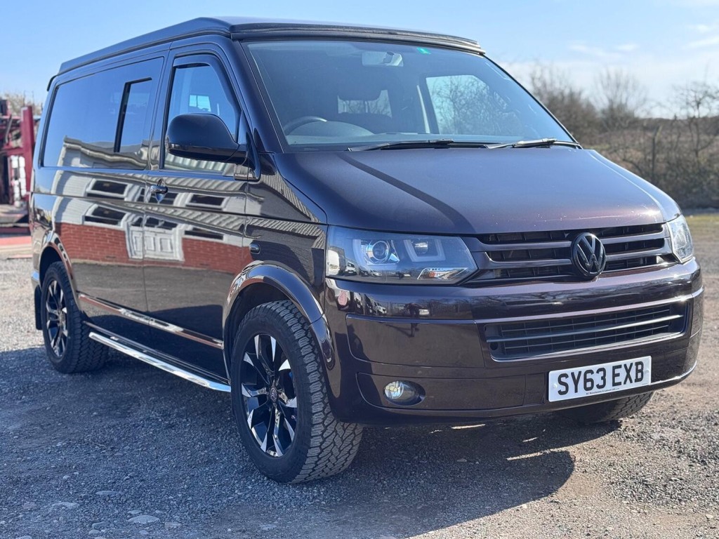 VOLKSWAGEN T5 CAMPER 2.0 TDI T32 Trendline 4Motion Pop Top Campervan Dayvan. 4 Berth. Difflock. Kitcken. RIB Bed. Raspber 2013
