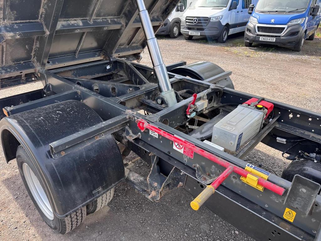 FORD TRANSIT TIPPER 2.0 350 EcoBlue Double Cab. Twin Rear Wheels. NO VAT. Grey Metallic. 2020